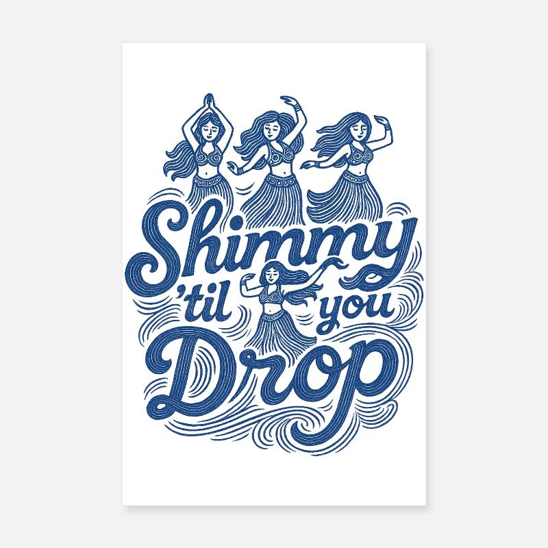 Hangeln bis zum Umfallen Poster 20x30 cm