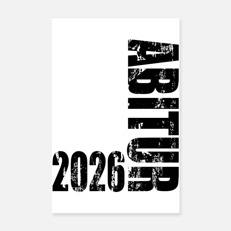 Abitur 2026 Poster 20 x 30 cm