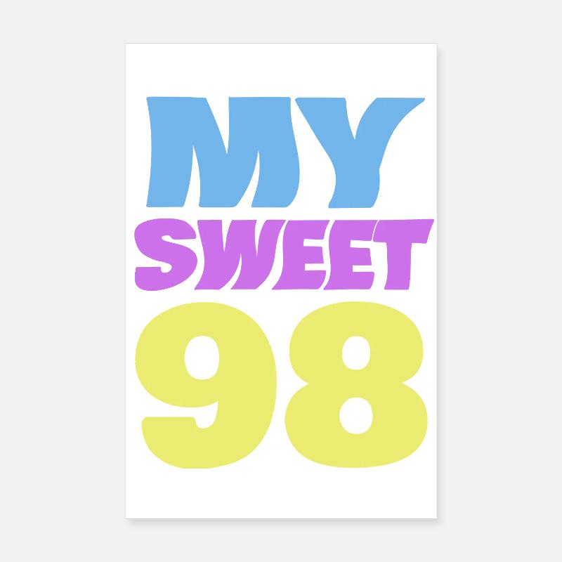 98 Poster 20x30 cm