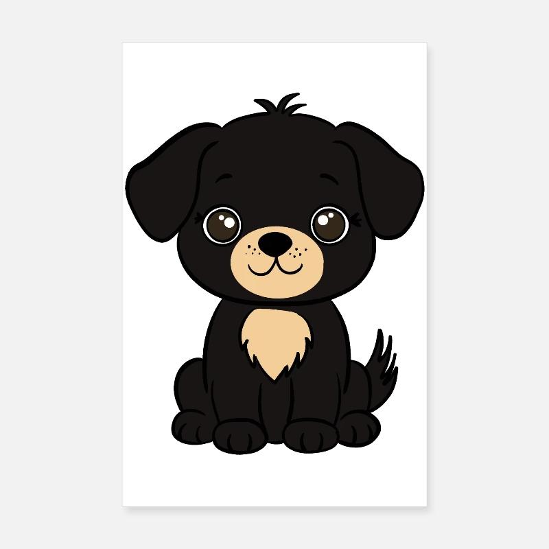 Hund  Poster 20x30 cm
