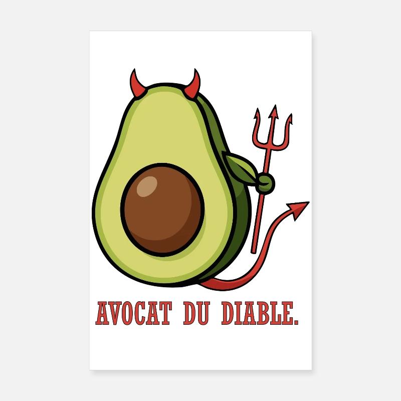 Avocat du Diable Poster 20 x 30 cm