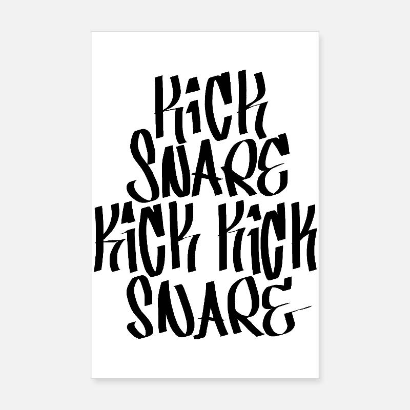 Beats hip-hop classiques Poster 20 x 30 cm