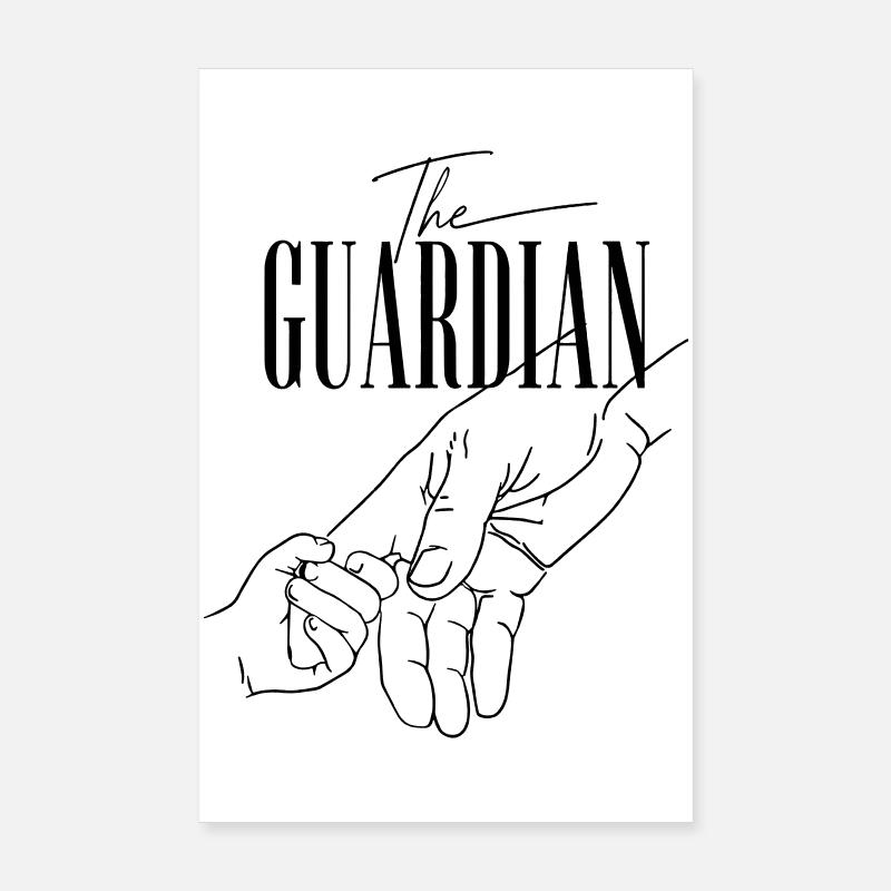 THE GUARDIAN Poster 20x30 cm
