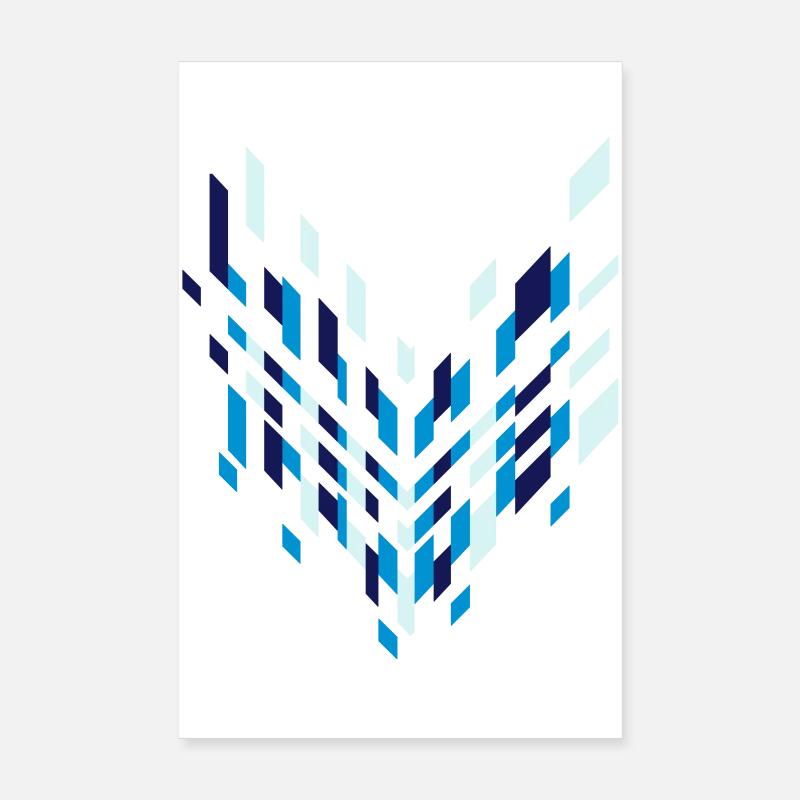 une flèche icône graphique Poster 20 x 30 cm