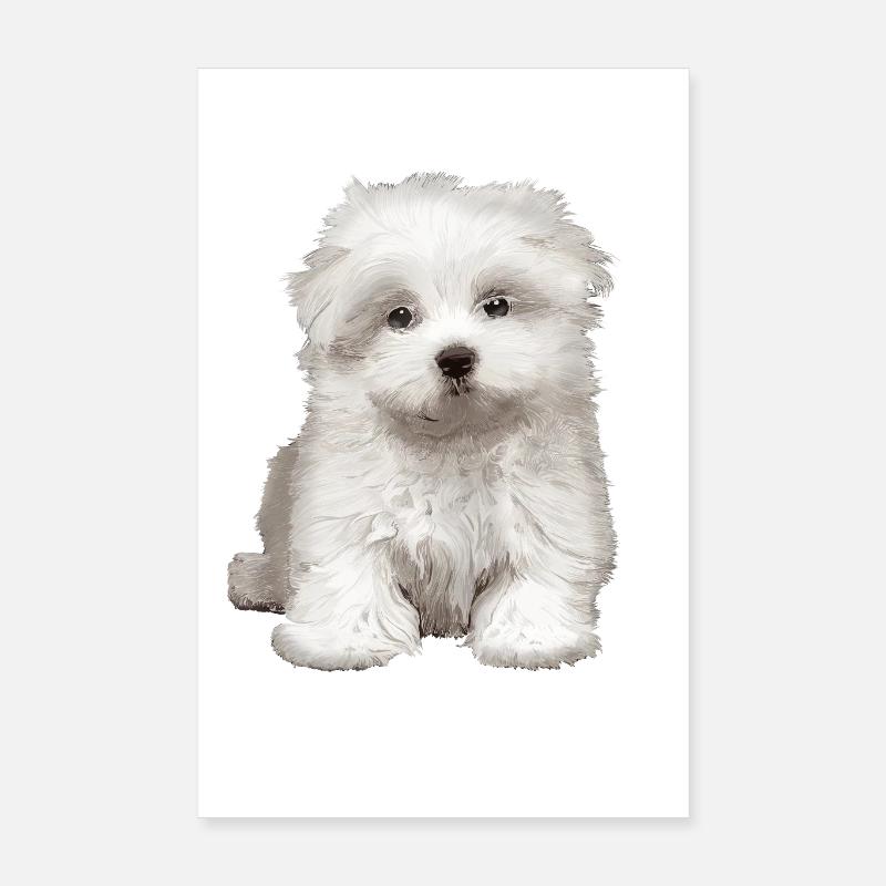 Puppy Poster 20 x 30 cm