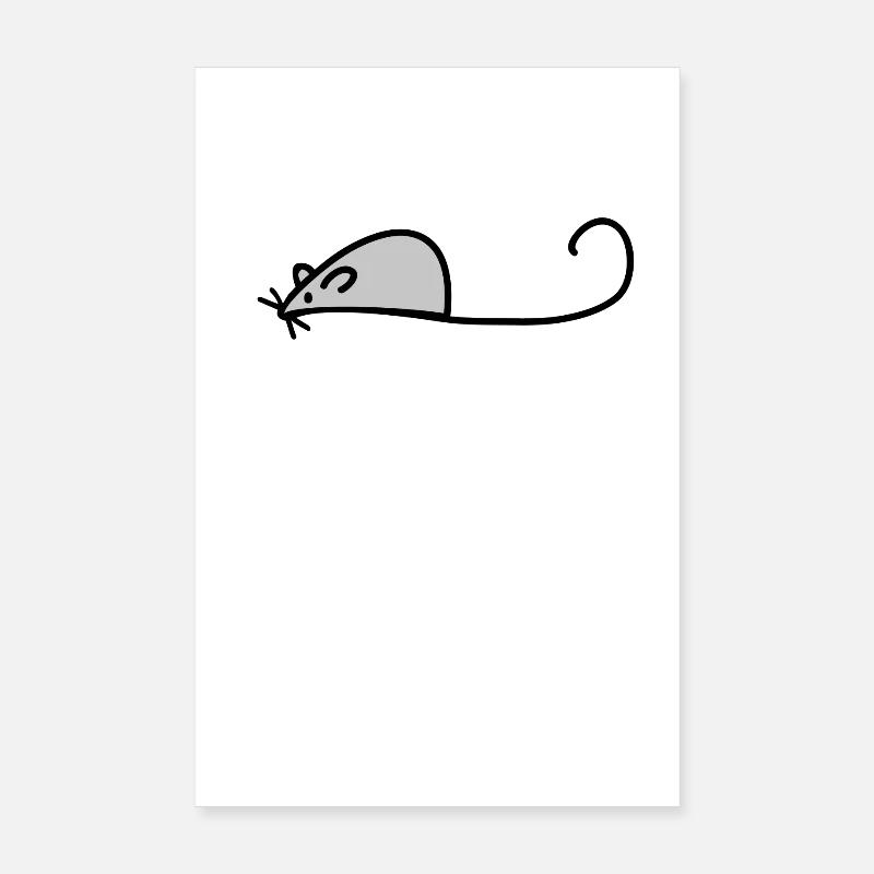 Maus Poster 20x30 cm