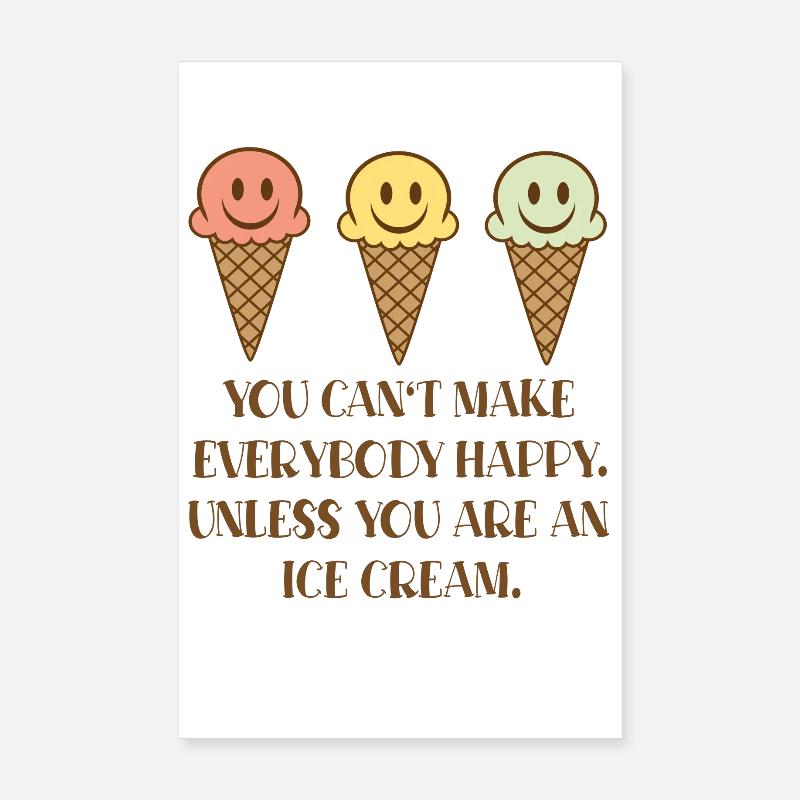 Eis Poster 20x30 cm