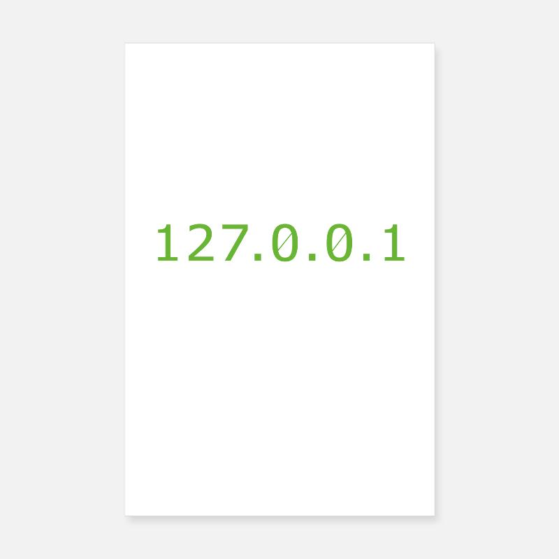 theres no place like home Code programming Admin Poster 8" x 12" (20x30 cm)