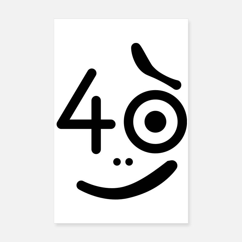 40 années - Alors quoi? Poster 20 x 30 cm