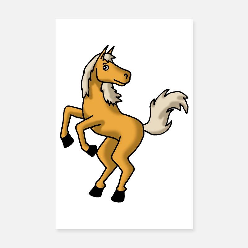 Pferdchen Poster 20x30 cm