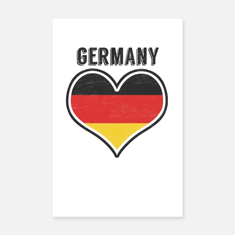 Germany Poster 20x30 cm
