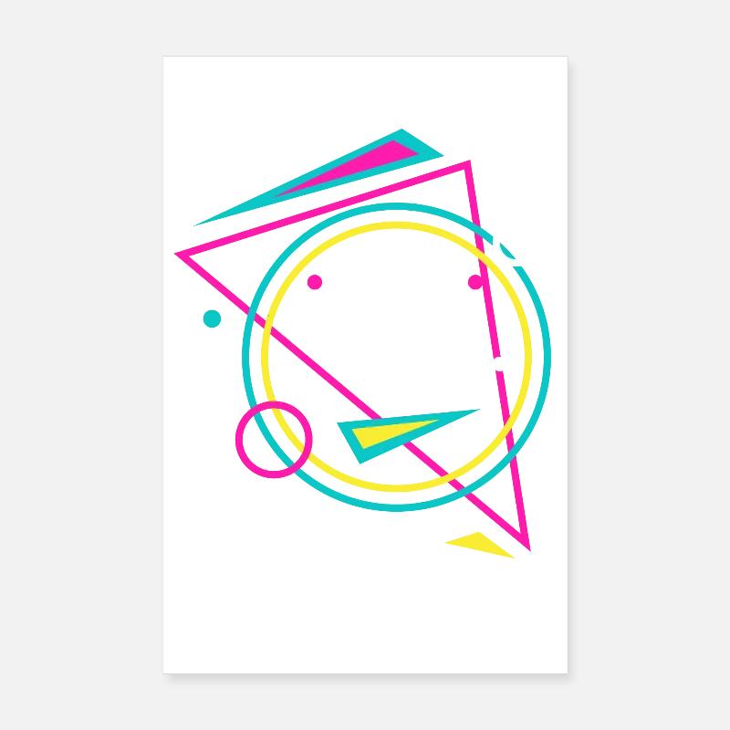 géométrie Poster 20 x 30 cm