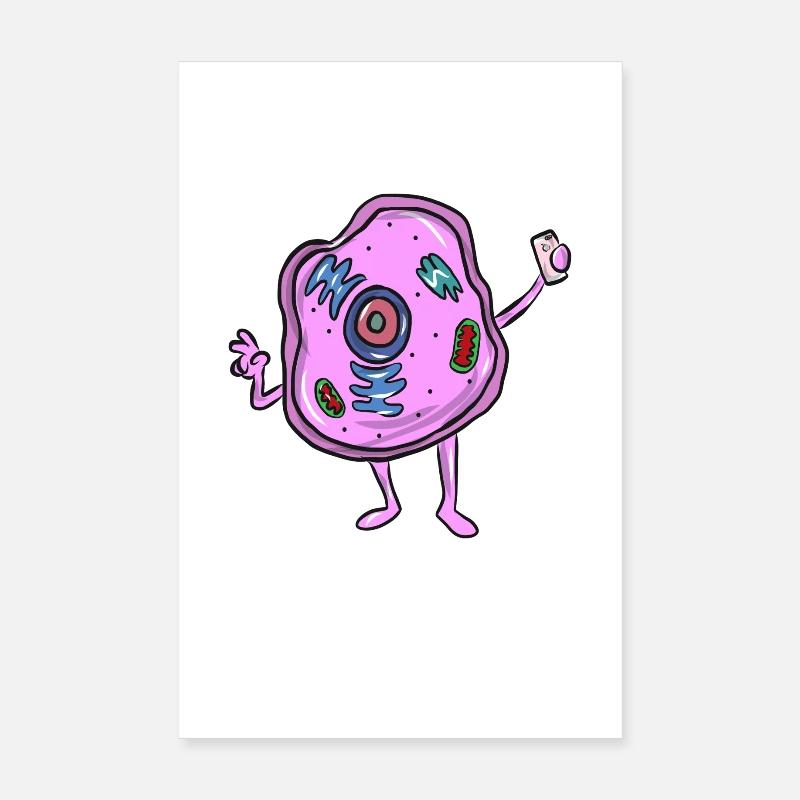 Biologiste cellulaire Poster 20 x 30 cm