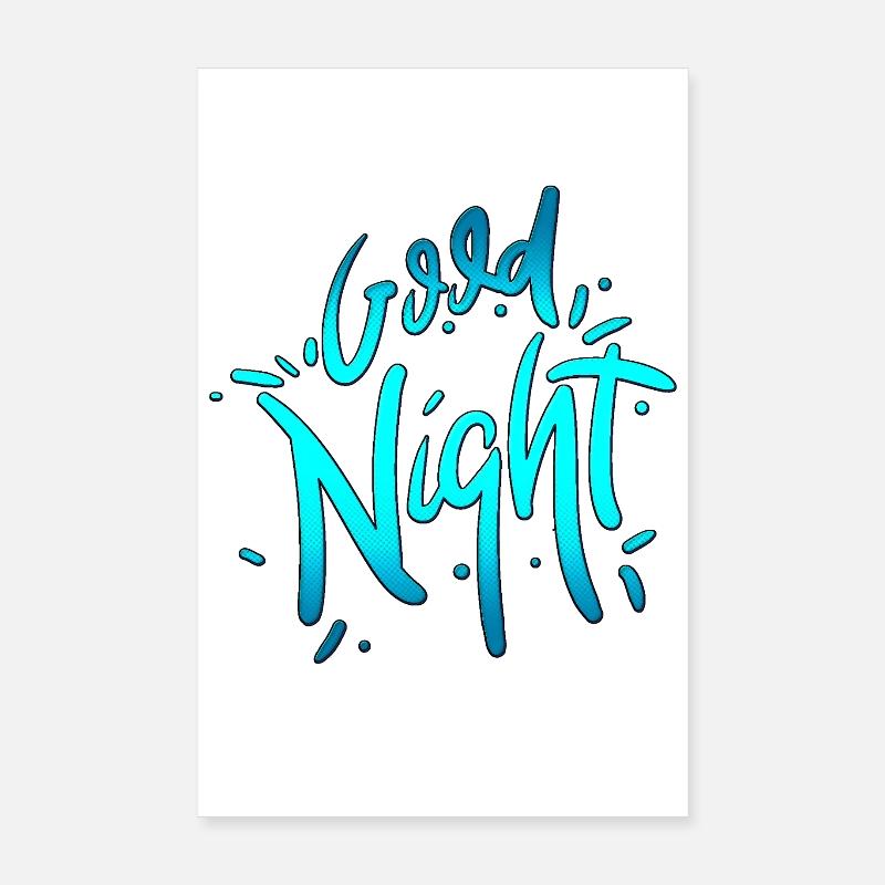 Good Night Poster 20x30 cm