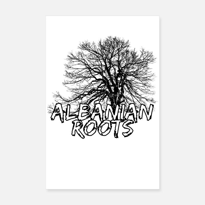 Racines albanaises Poster 20 x 30 cm