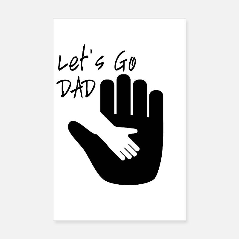 Gehen wir DAD Poster 20x30 cm