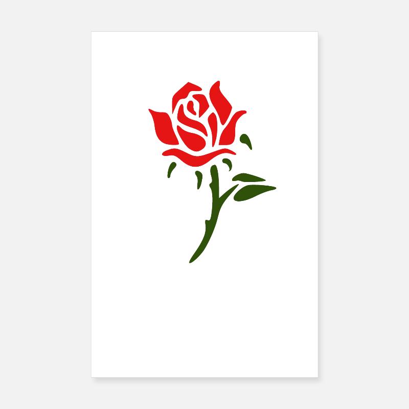 Rose Poster 20 x 30 cm