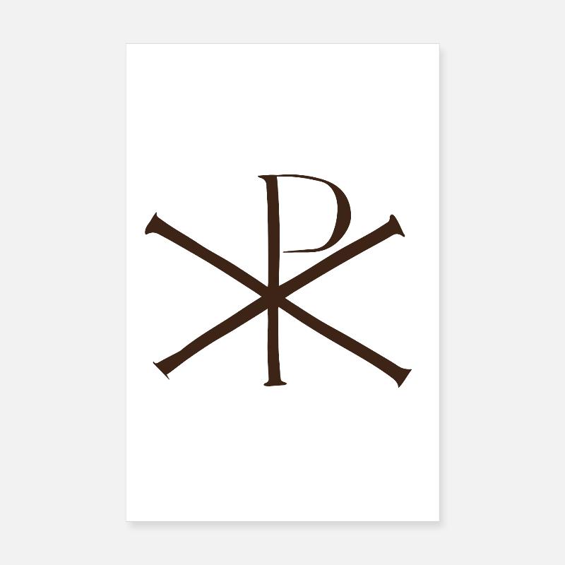 Christus-Monogramm XP Poster 20x30 cm