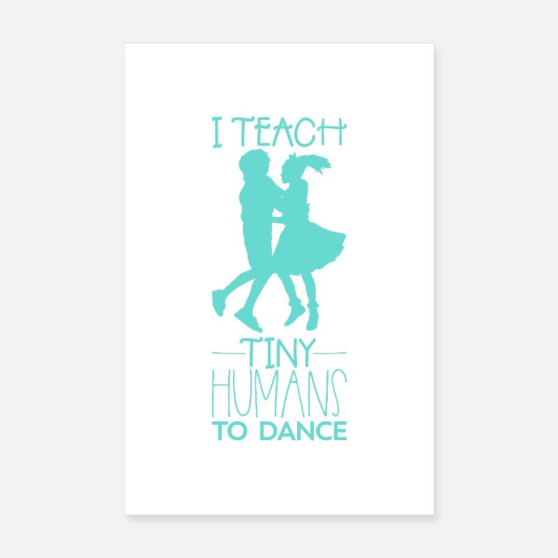 professeur de danse Poster 20 x 30 cm