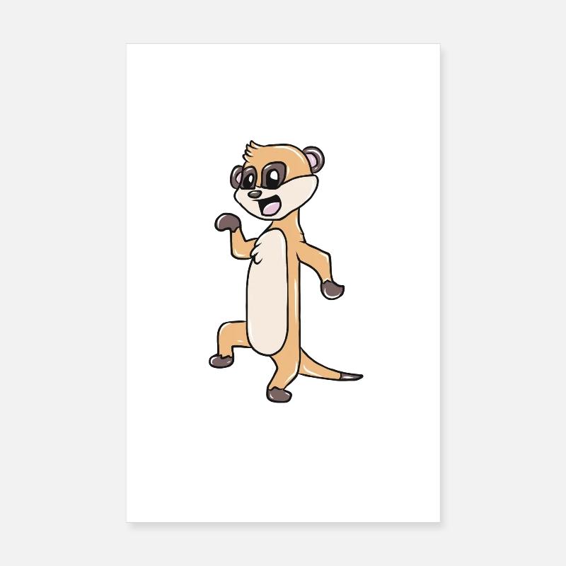 Suricate Poster 20 x 30 cm