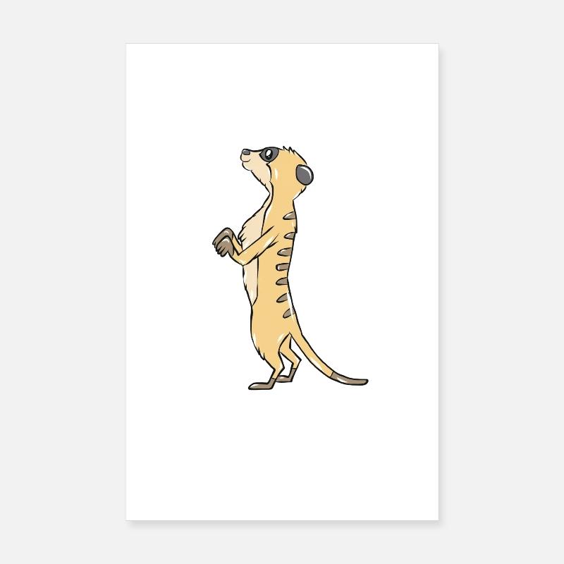 suricates Poster 20 x 30 cm