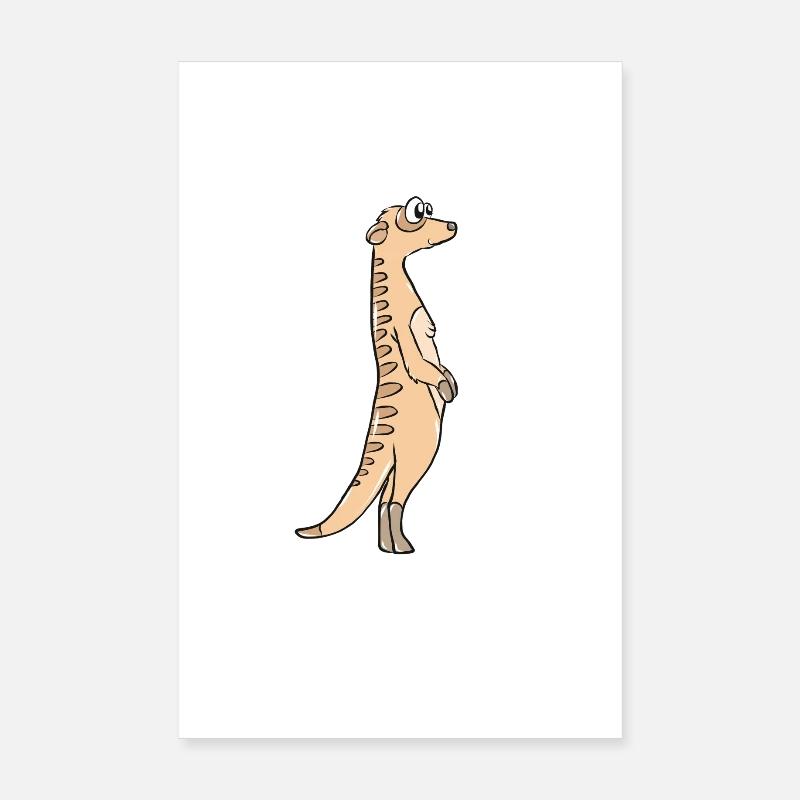 suricates Poster 20 x 30 cm