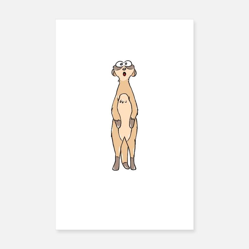 suricates Poster 20 x 30 cm
