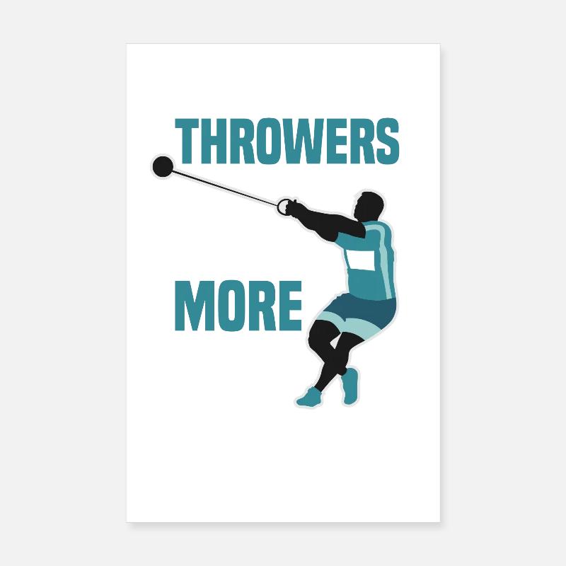 Leichtathletik Poster 20x30 cm