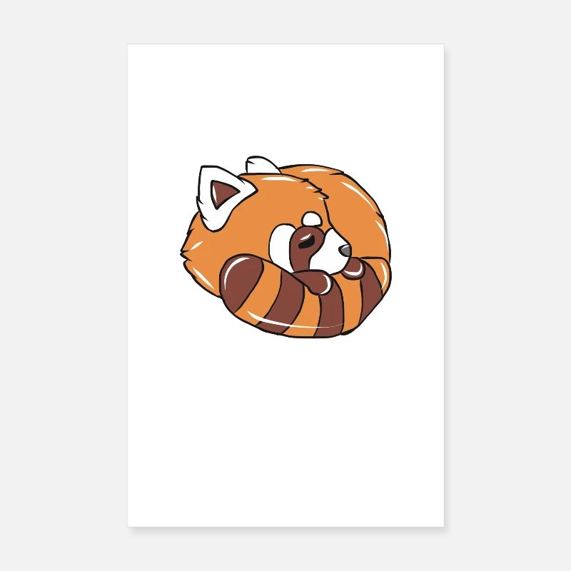 Roter Panda Poster 20x30 cm