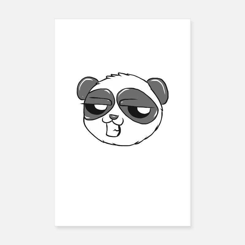 panda Poster 20 x 30 cm