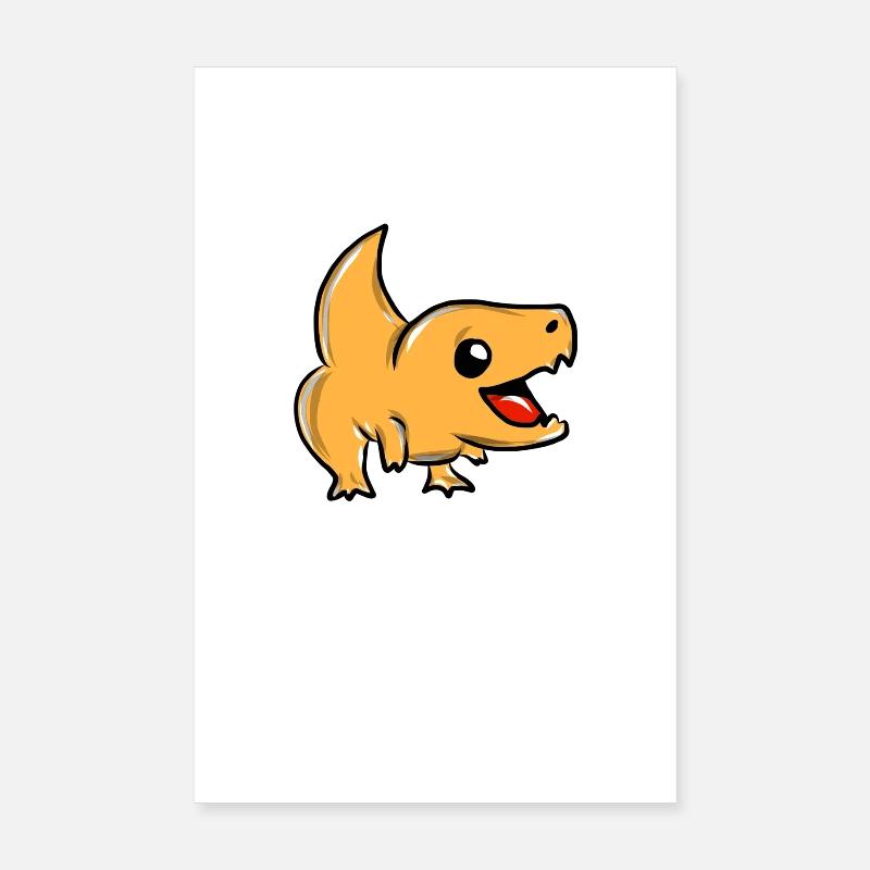 Dinosaurier Poster 20x30 cm