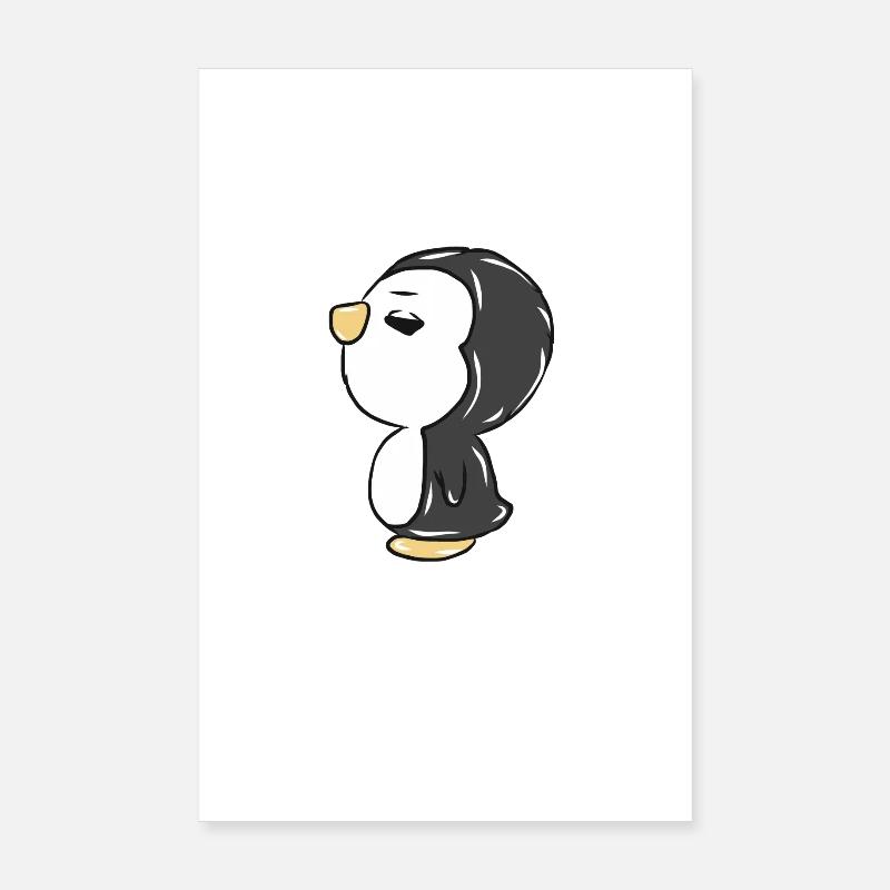 penguin Poster 8" x 12" (20x30 cm)