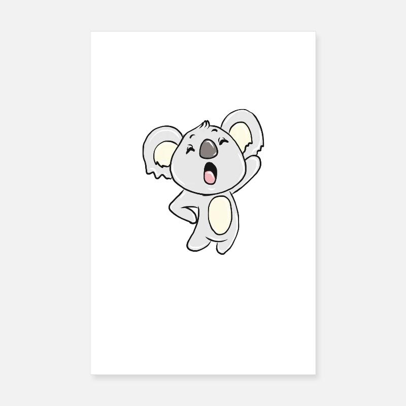 koala Poster 20 x 30 cm