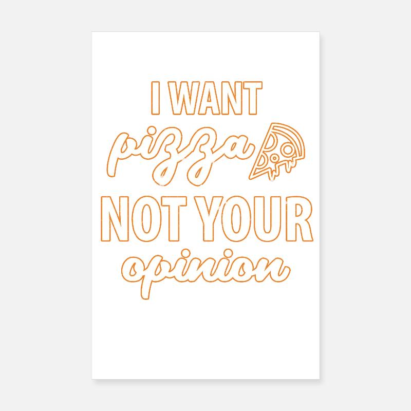 Pizza Poster 20x30 cm