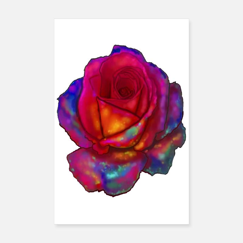 rose Poster 20 x 30 cm