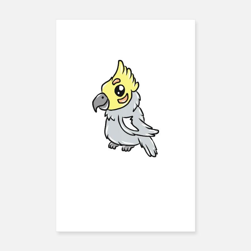 Papagei Poster 20x30 cm