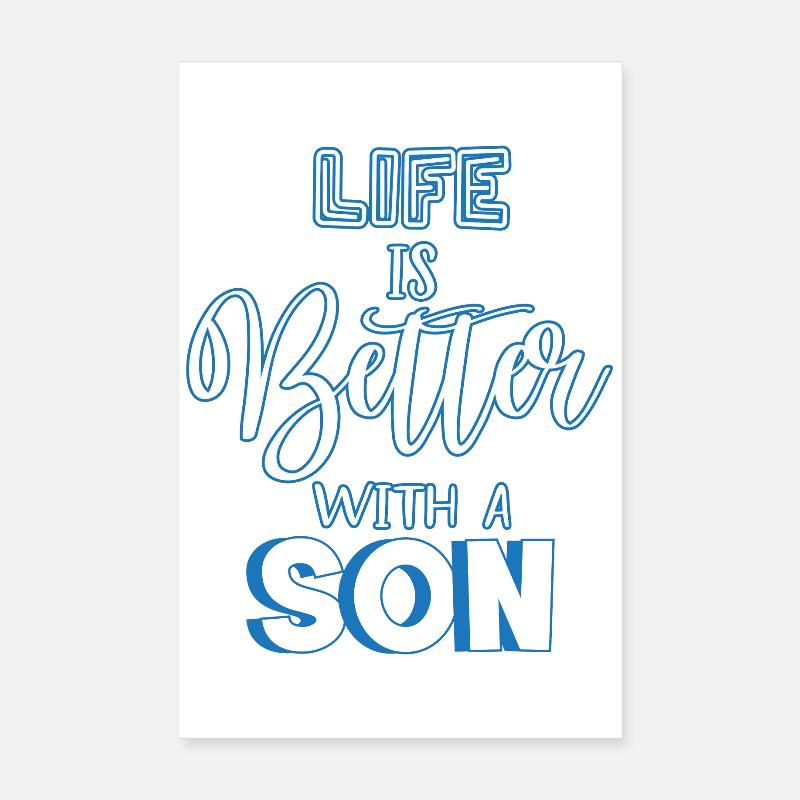 son Poster 8" x 12" (20x30 cm)