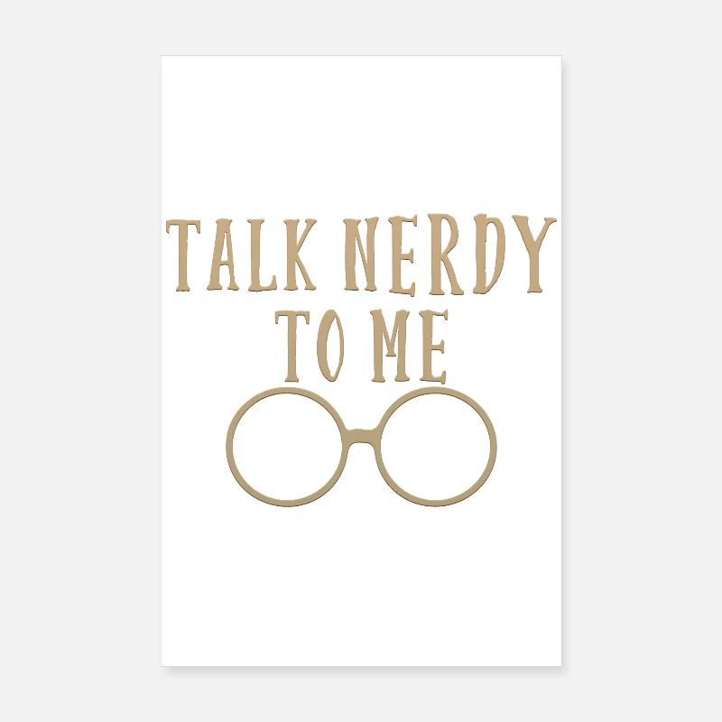 Parlez ringard avec moi Poster 20 x 30 cm