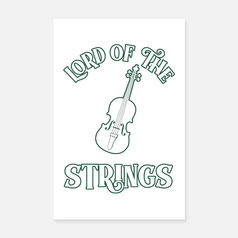 Classical music - Poster 8" x 12" (20x30 cm) - white