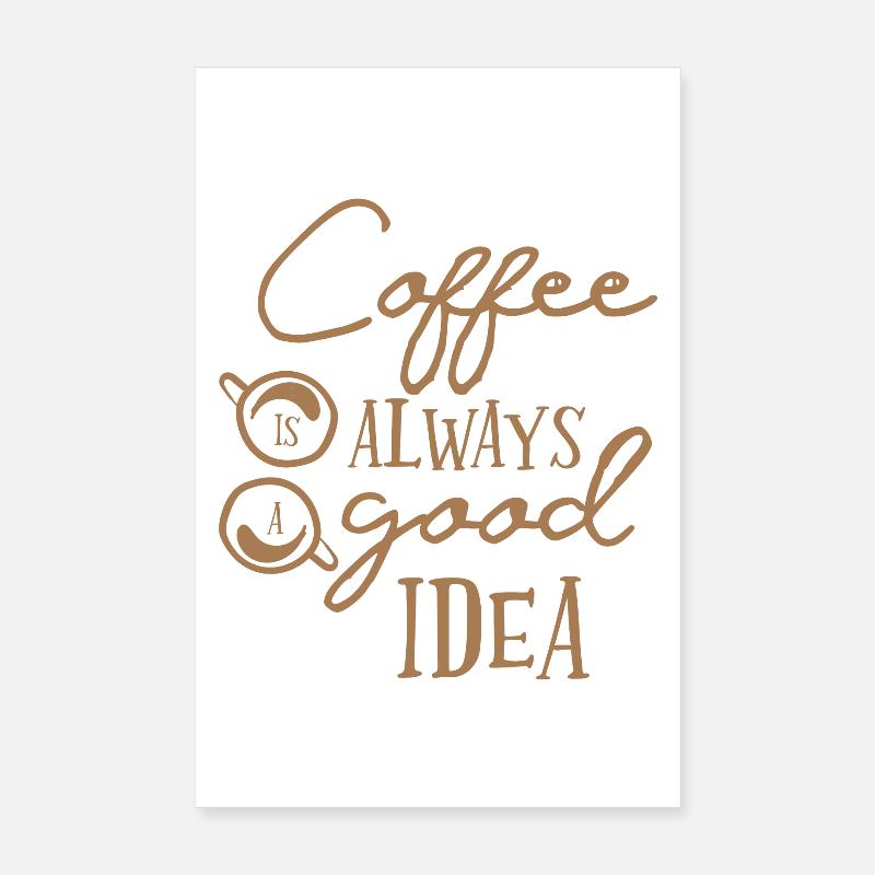 café Poster 20 x 30 cm
