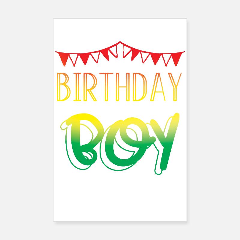 Joyeux anniversaire Poster 20 x 30 cm