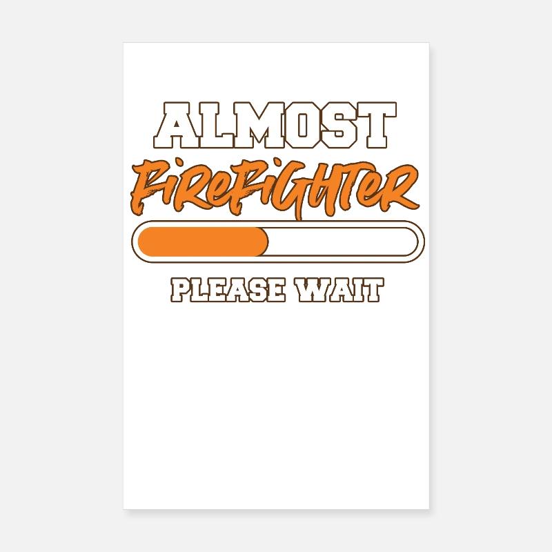 pompiers Poster 20 x 30 cm