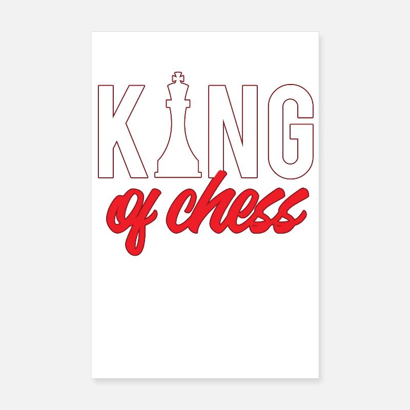 Chess Board Game Poster 8" x 12" (20x30 cm)