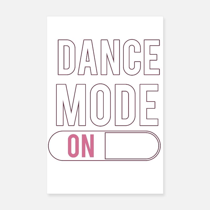 Dance Poster 8" x 12" (20x30 cm)
