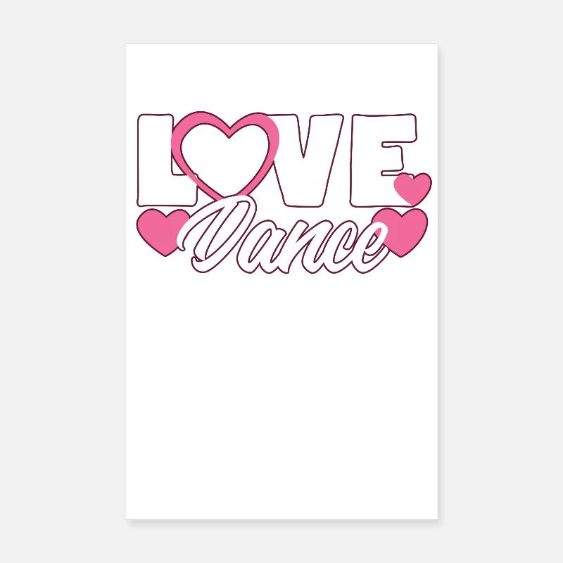 Dance Poster 8" x 12" (20x30 cm)