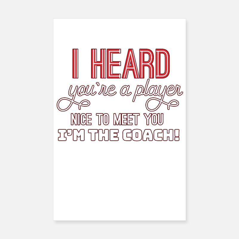 flirter Poster 20 x 30 cm
