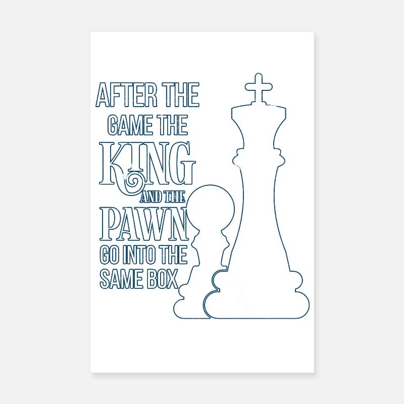 chess Poster 8" x 12" (20x30 cm)