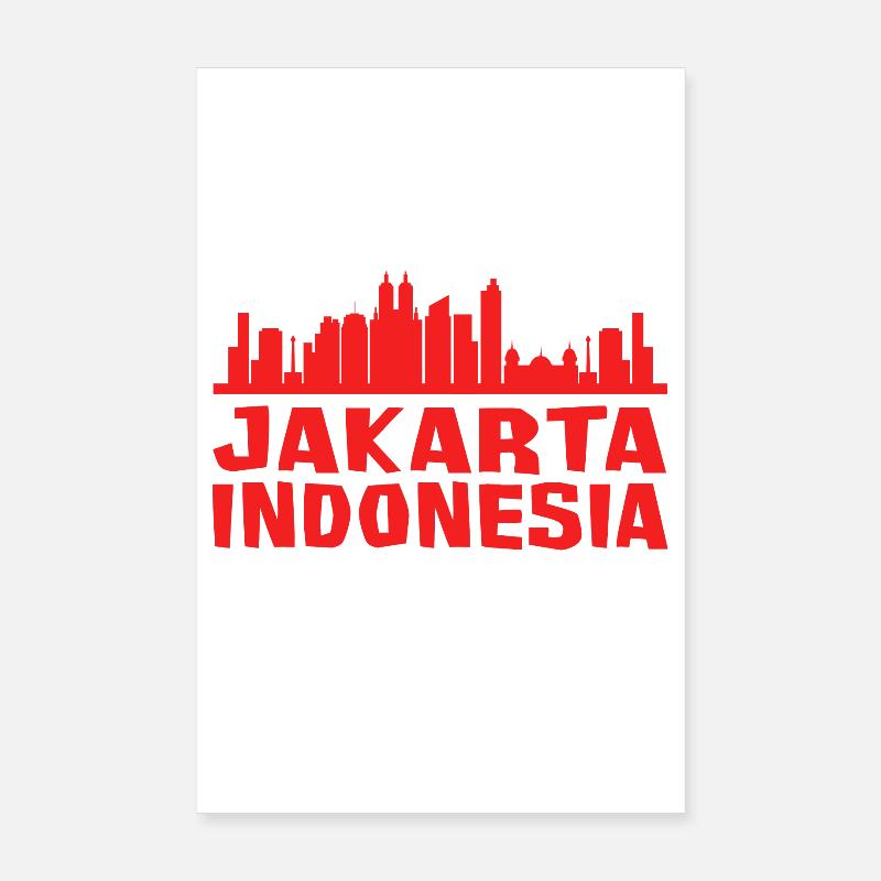 Jakarta Poster 20 x 30 cm