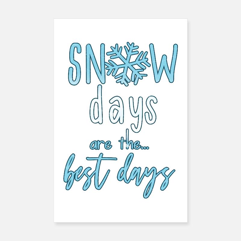 winter Poster 8" x 12" (20x30 cm)