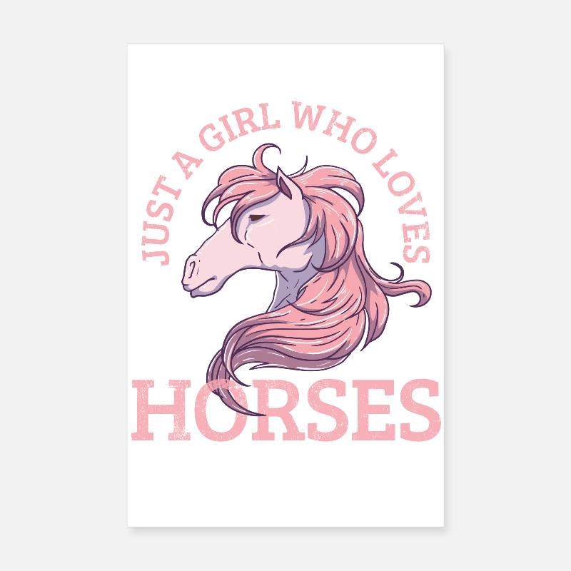 Cheval Poster 20 x 30 cm